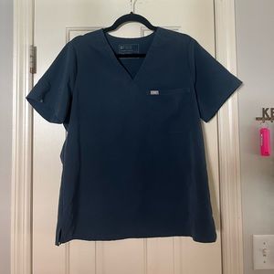 Blue FIGS scrub top